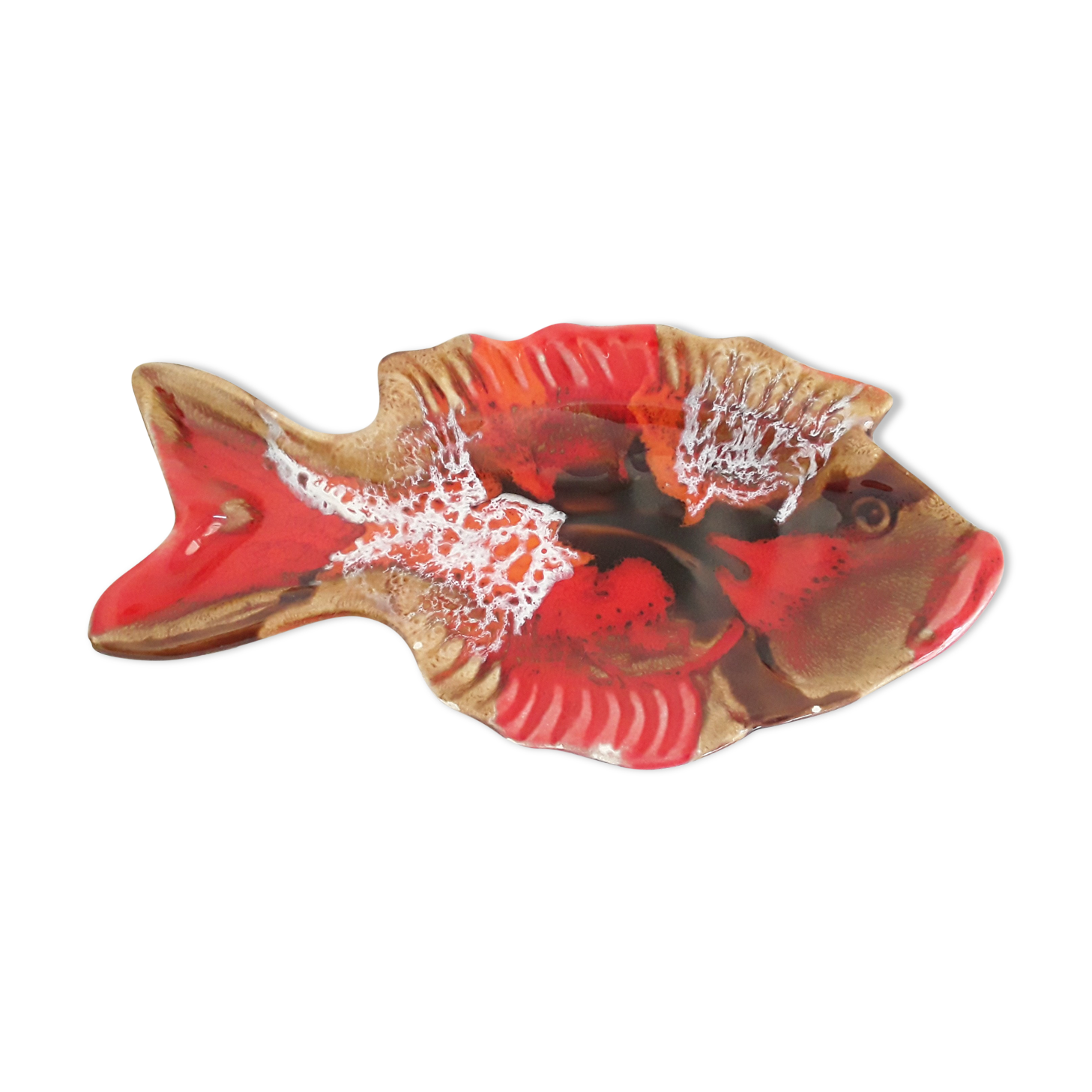 Vintage fish ceramic Vallauris