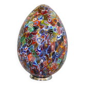 Contemporary Murano Glass Style Venetian Multicolored Millefiori Murrine Table Lamp