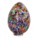 Contemporary Murano Glass Style Venetian Multicolored Millefiori Murrine Table Lamp