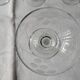 6 engraved champagne glasses