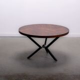 Round Pallisander coffee table circa 1950