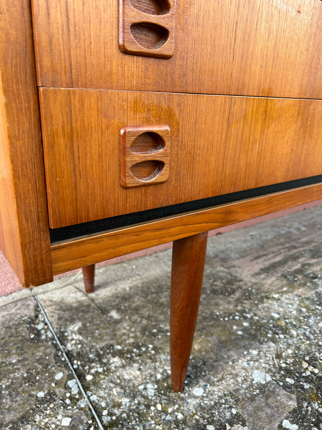 Vintage Scandinavian footwalk compass