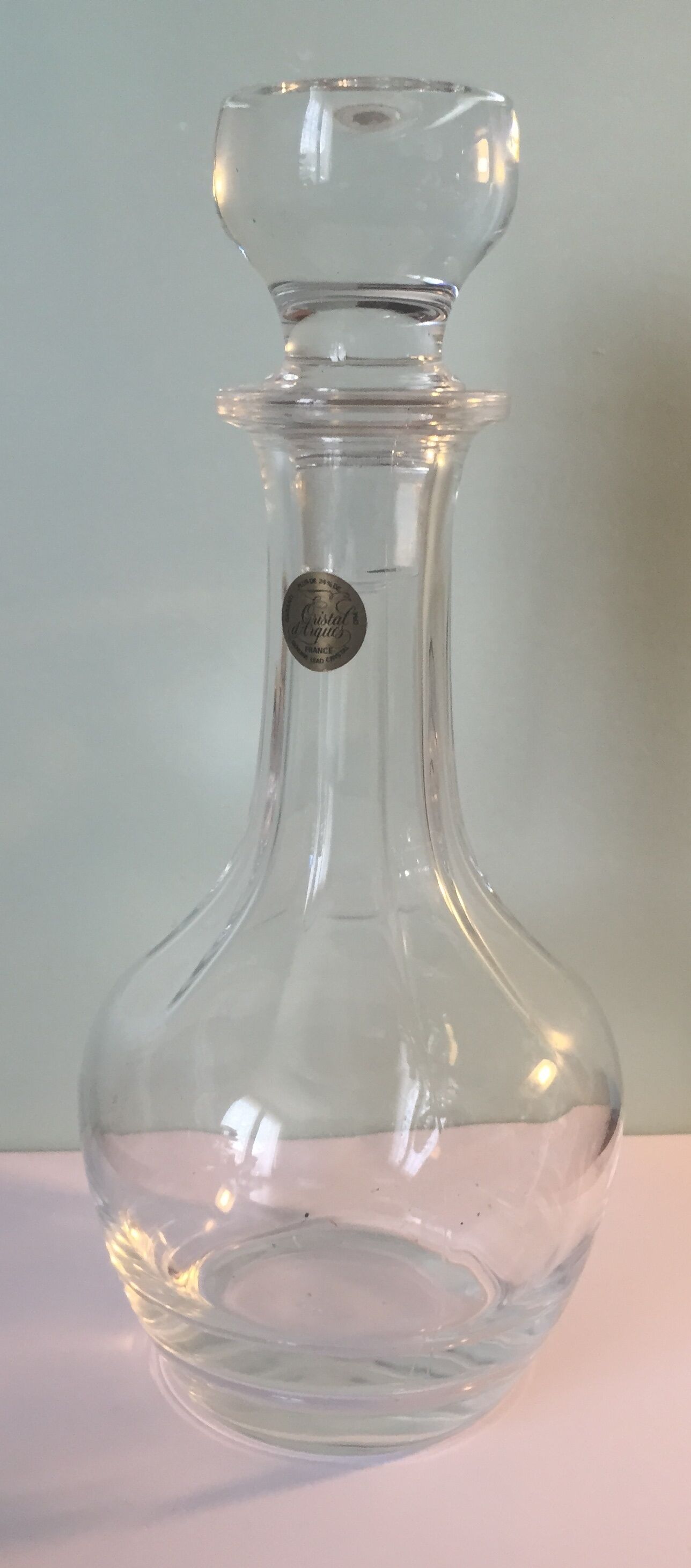 Carafe en cristal