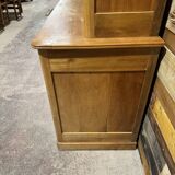 Large cherry wood bookcase