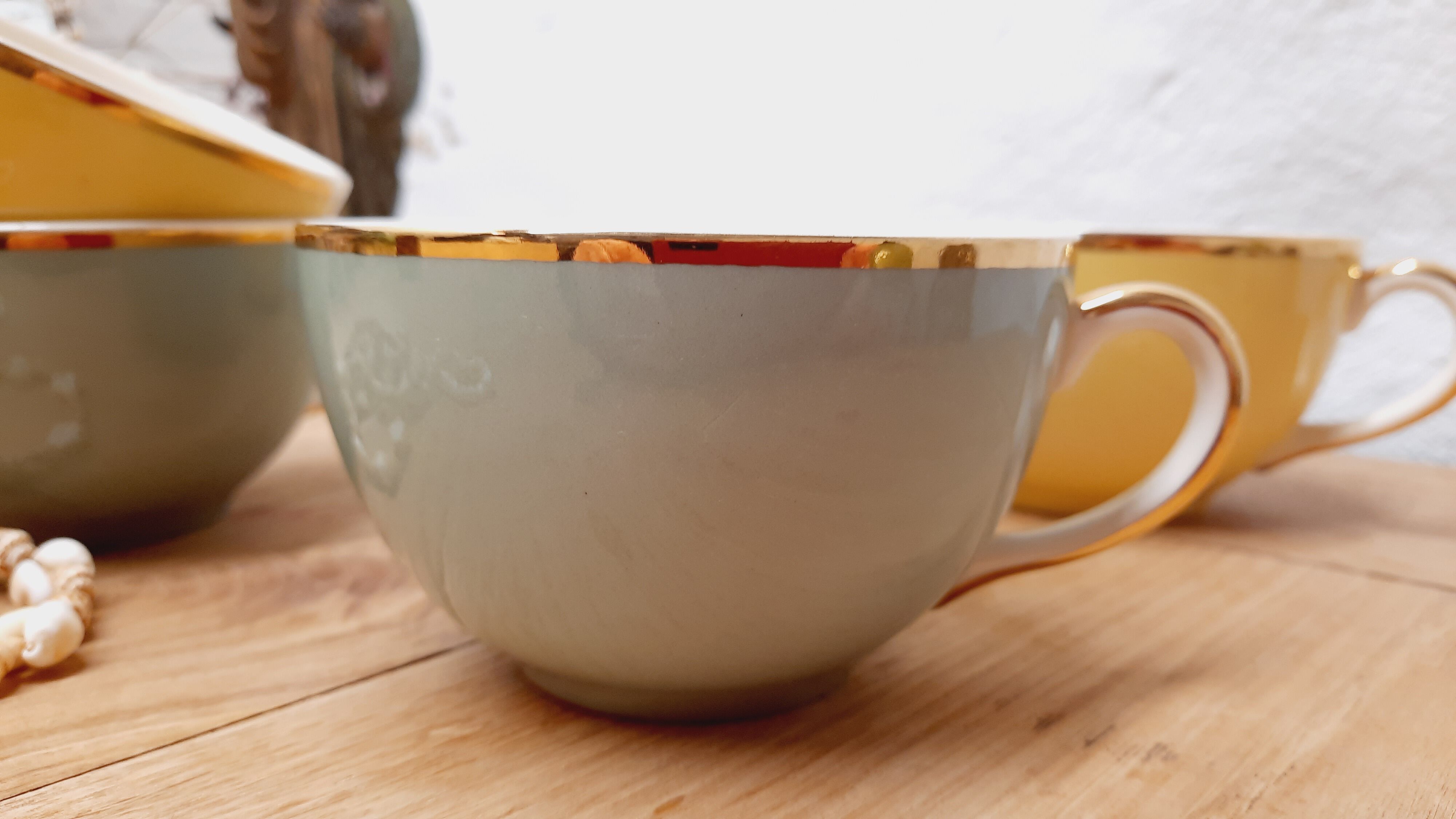 Set 4 tasses à déjeûner Villeroy et Boch