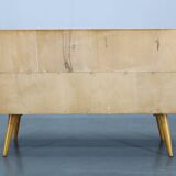 1960s Chest of Drawers with Glass Shelf ,Czechoslovakia