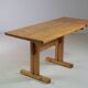 Table of solid pine arcs with extension, France 1970