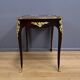 Rosewood, mahogany, and rosewood desk-table, Louis XV style – early 20th century.