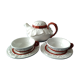 Tea set 2 people Chaumette in vintage ceramic