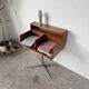 Console table or small desk Fimsa Roma Italy teak