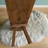 Wood bench