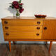 Mid century retro vintage sideboard teak by schreiber 1960