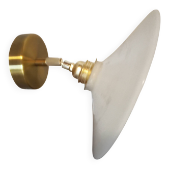 Vintage opaline wall light