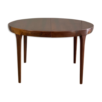 Kofod larsen rosewood table with 2 extensions