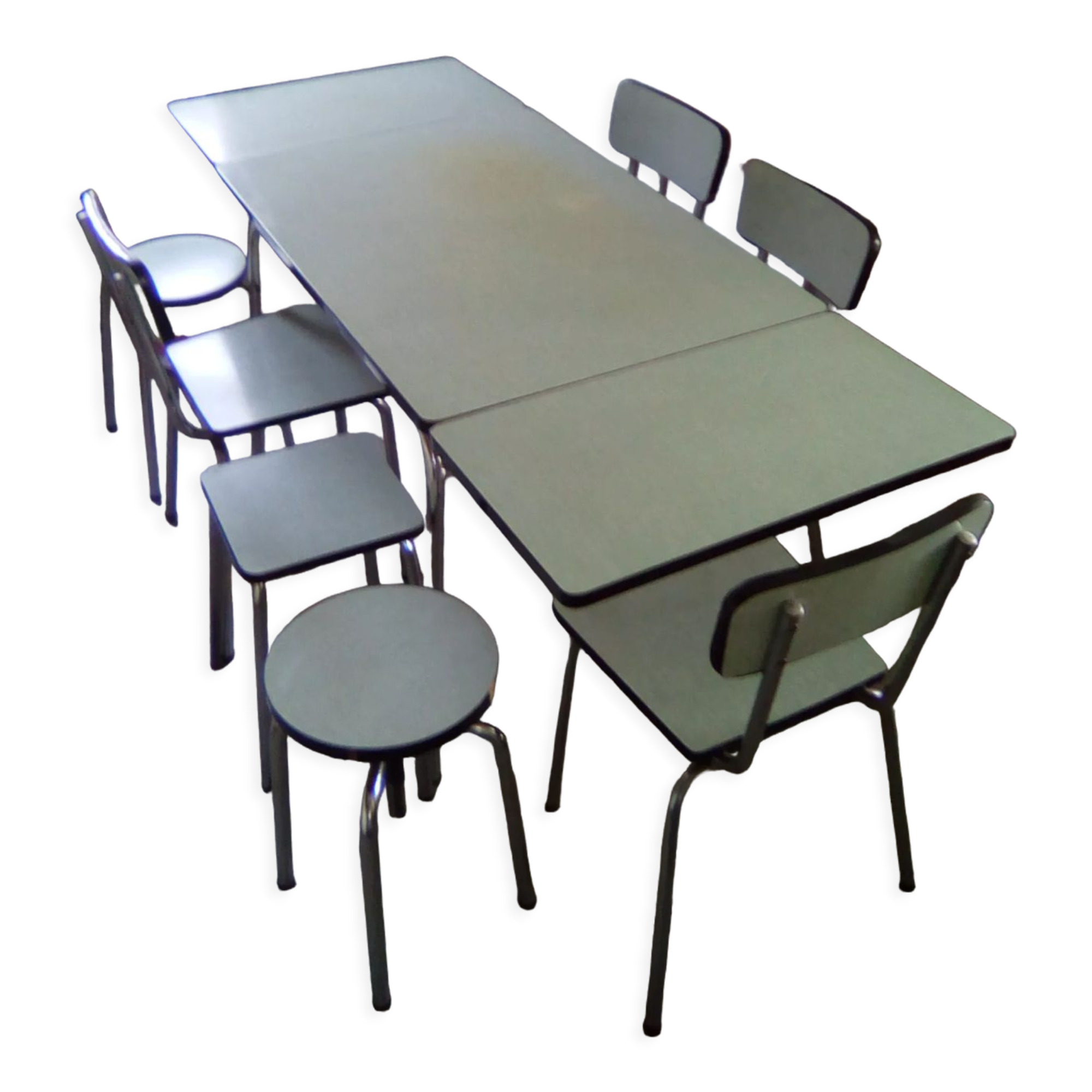 Vintage dining table and seats late 50's