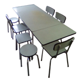 Vintage dining table and seats late 50's
