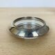 5 silver metal coasters Frank Whiting & Co
