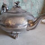 Teapot and sugar bowl set from James Dixon & Sons from Shefield in silver plating