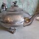 Teapot and sugar bowl set from James Dixon & Sons from Shefield in silver plating
