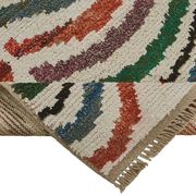 Tapis boho recyclé turc fait main 86 cm x 293 cm