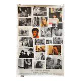 Original poster exhibition Jean-Luc Godard Gallery of the day Agnès B 1986