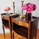 Paire de tables de chevet style Louis XV