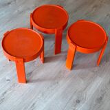 Space Age 1970s Nesting Side Tables