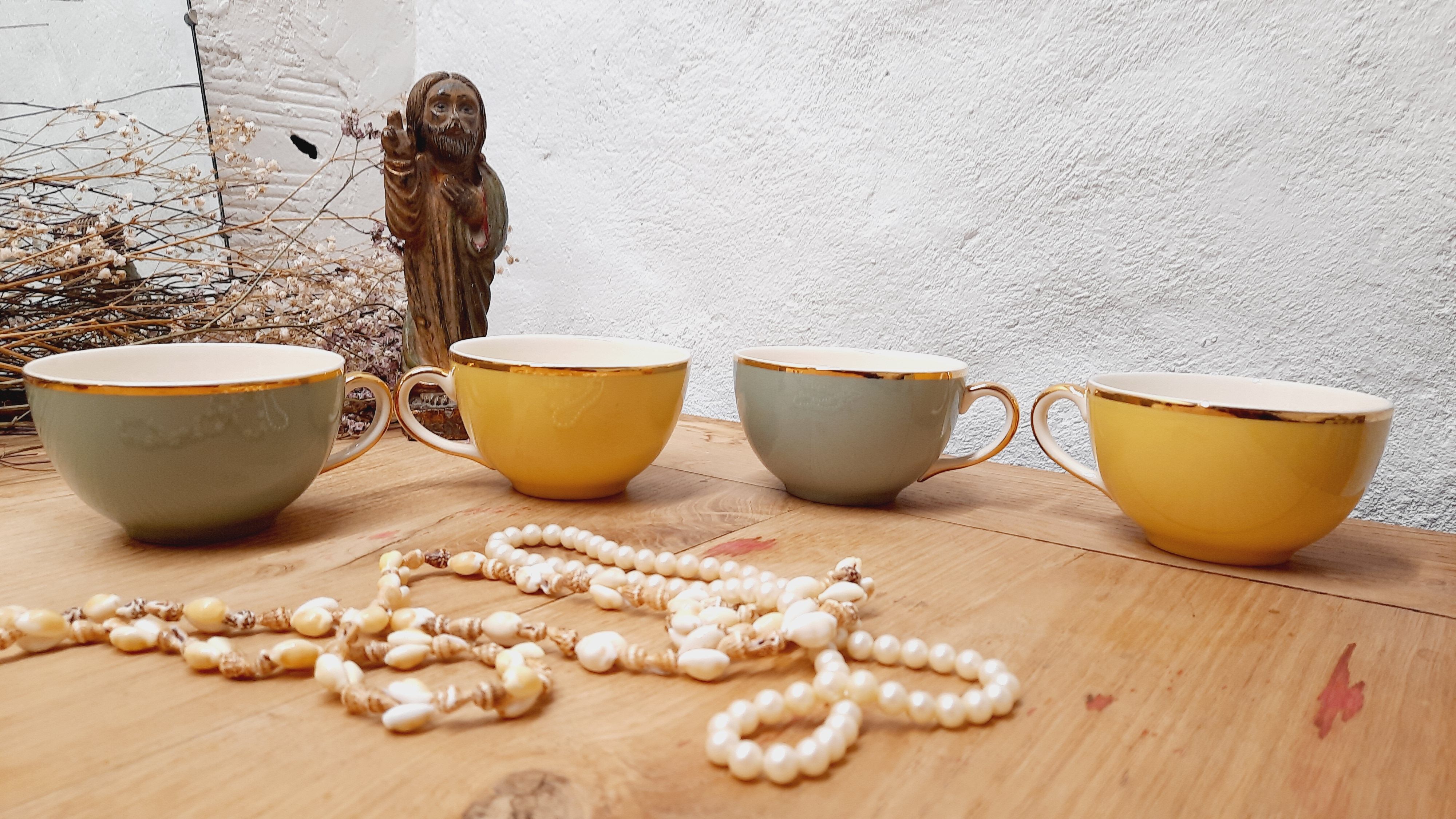 Set 4 tasses à déjeûner Villeroy et Boch