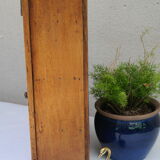 Country wall display in old walnut wood