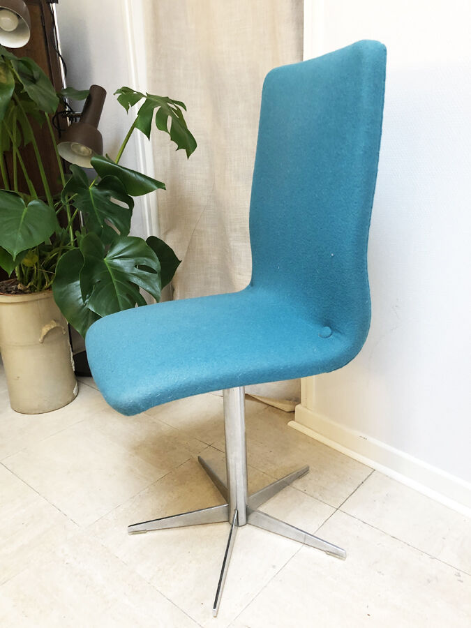 Chaise du bureau en kvadrat 1970