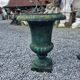Pair of antique Medici vases in cast iron