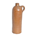 Bouteille en grès beige
