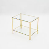 Gilded brass coffee table edited, numbered and signed Broncz