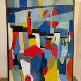 Signed abstract composition