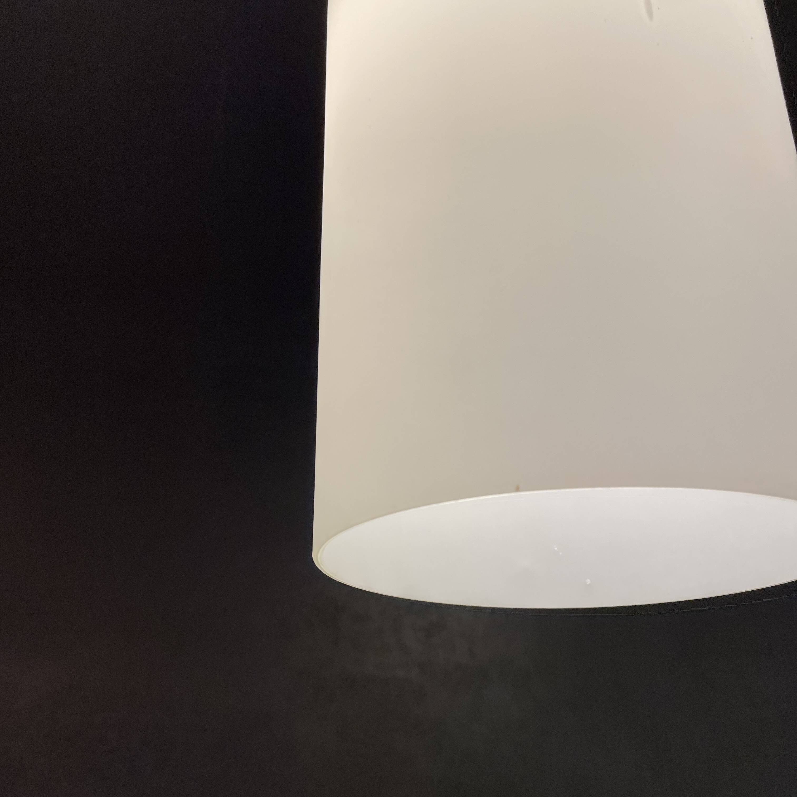 Opaline Suspended Light by Stilnovo from 1950'