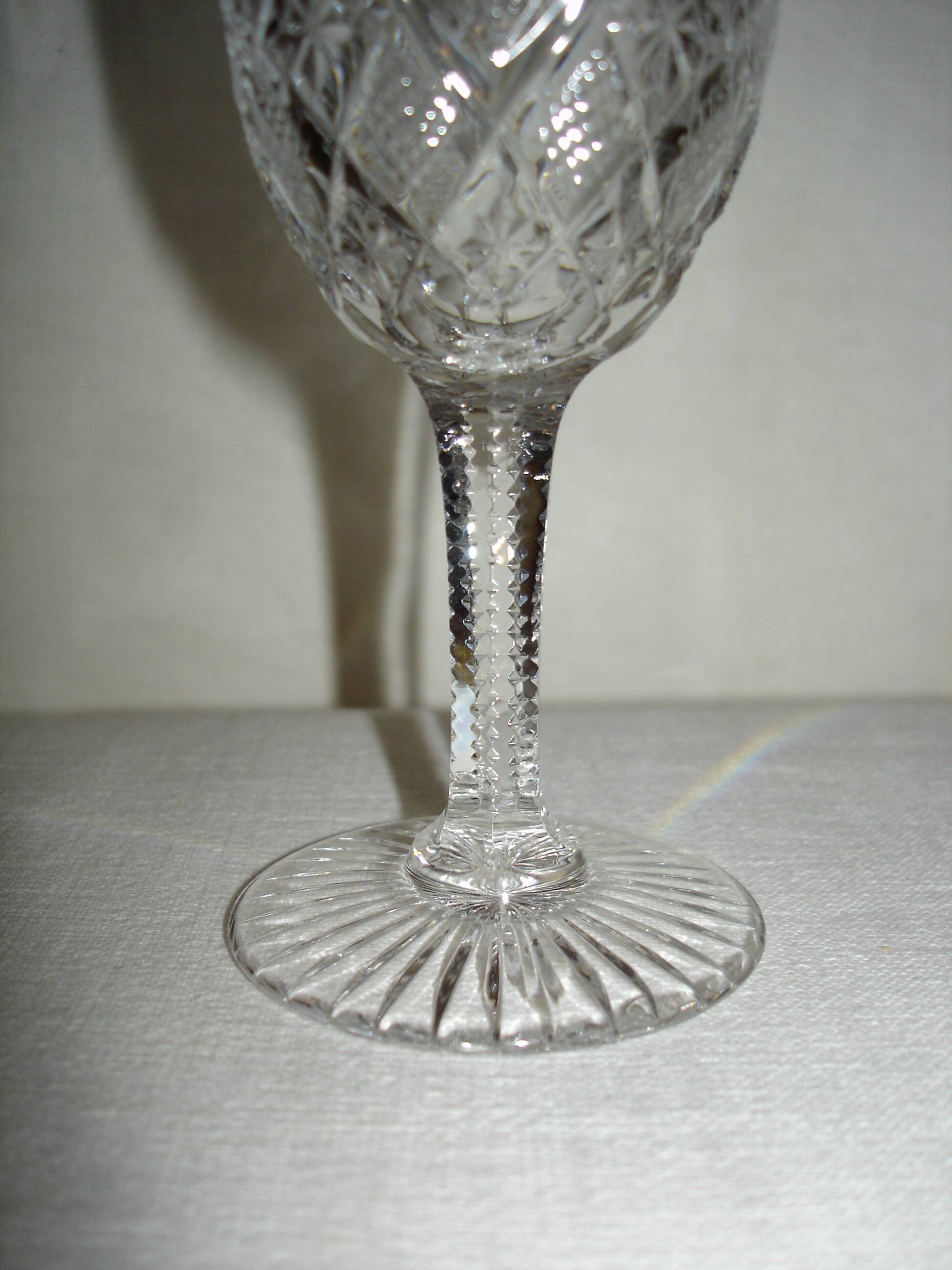 Saint louis gavarni 6 crystal white wine glasses - 12.5 cm