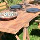 Table tréteaux vintage