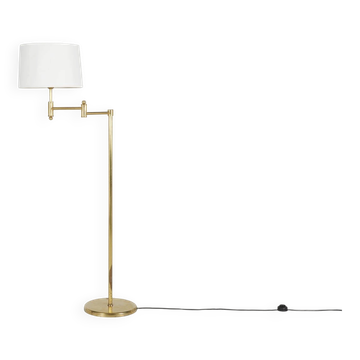 Brass reading lamp circa 1980