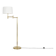 Brass reading lamp circa 1980