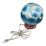 Table lamp night light globe luminous desert oasis