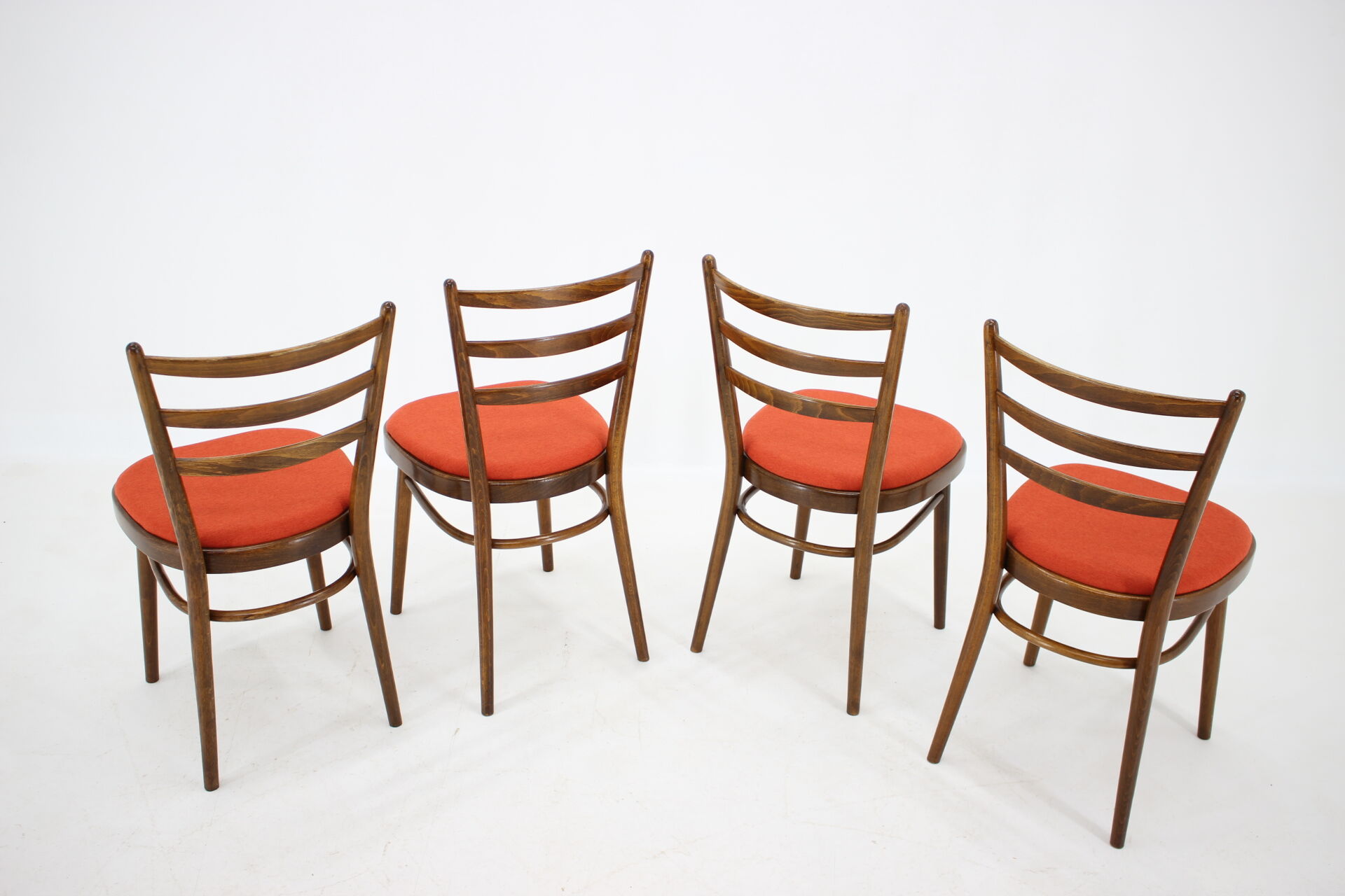 Set of four dining chairs, Czechoslovakia, 1965