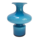 Blue opaline vase Holmegaard Carnaby series