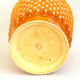 Cache-pot ajouré orange