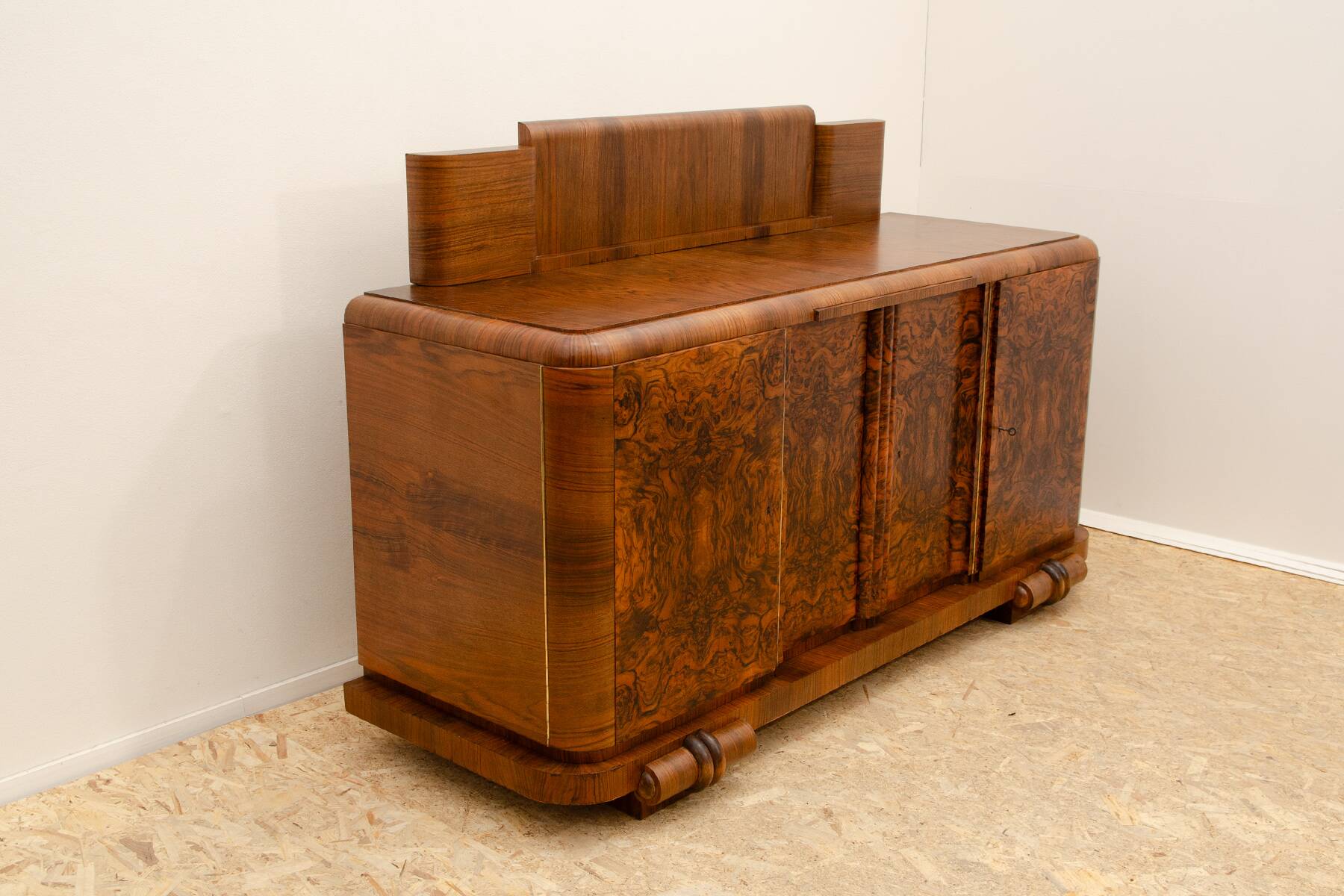 Fully renovated French ART DECO style sideboard, 1930´s