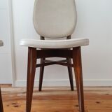 Chairs 60s Skaï beige