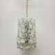 Spectacular Murano glass flower chandelier by Venini for VeArt, Italy 1970s