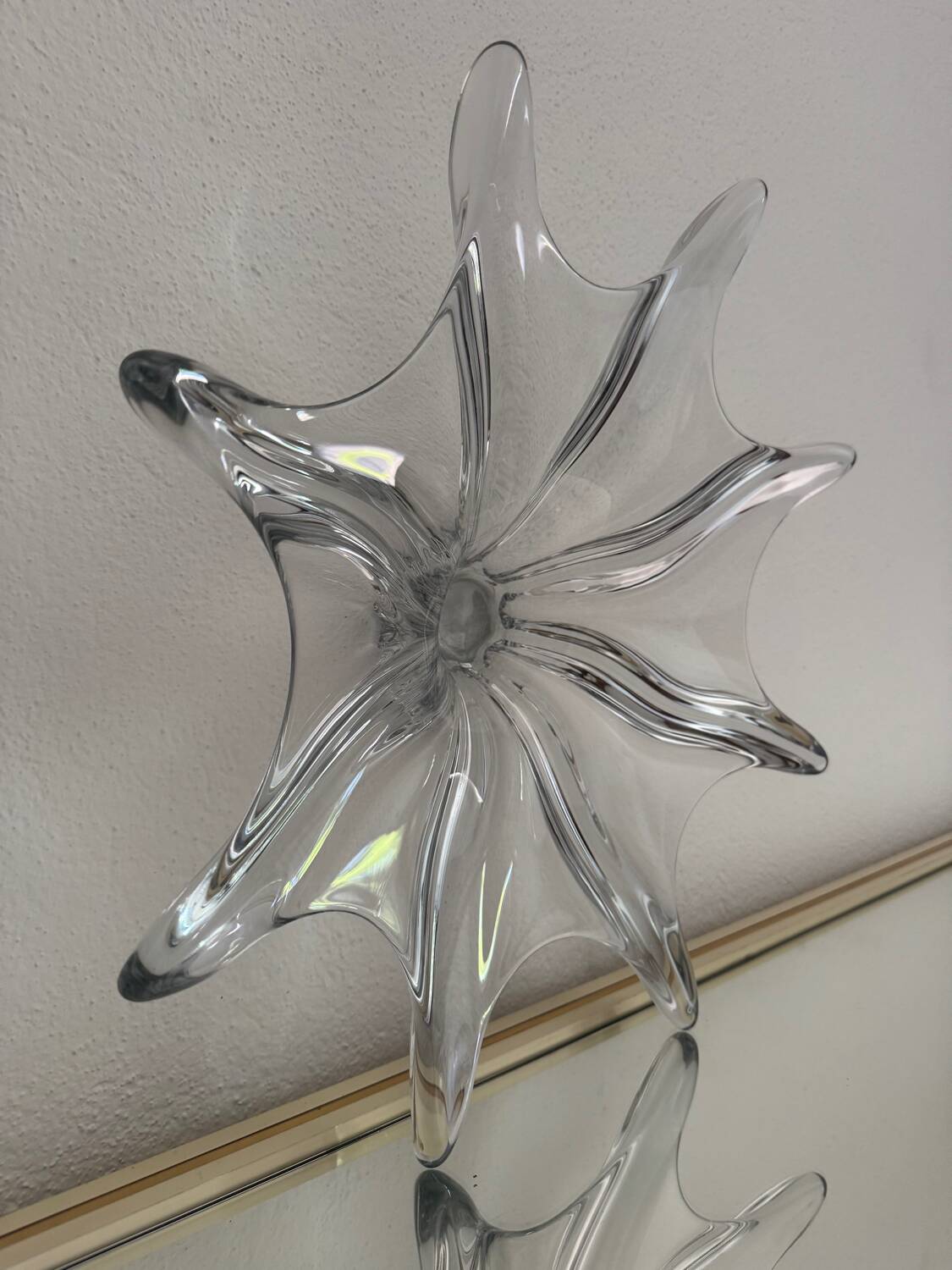 Vannes crystal star cup from the 60s
