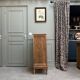 Small high buffet in walnut (renovated)
