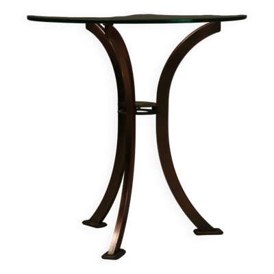 Table d'appoint par Belgo Chrom Belgique années 1980