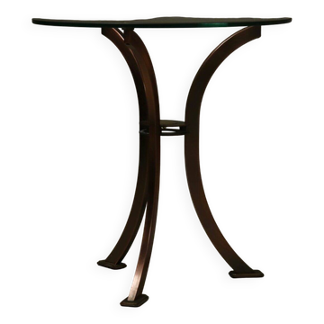 Side table by Belgo Chrom Belgium 1980s